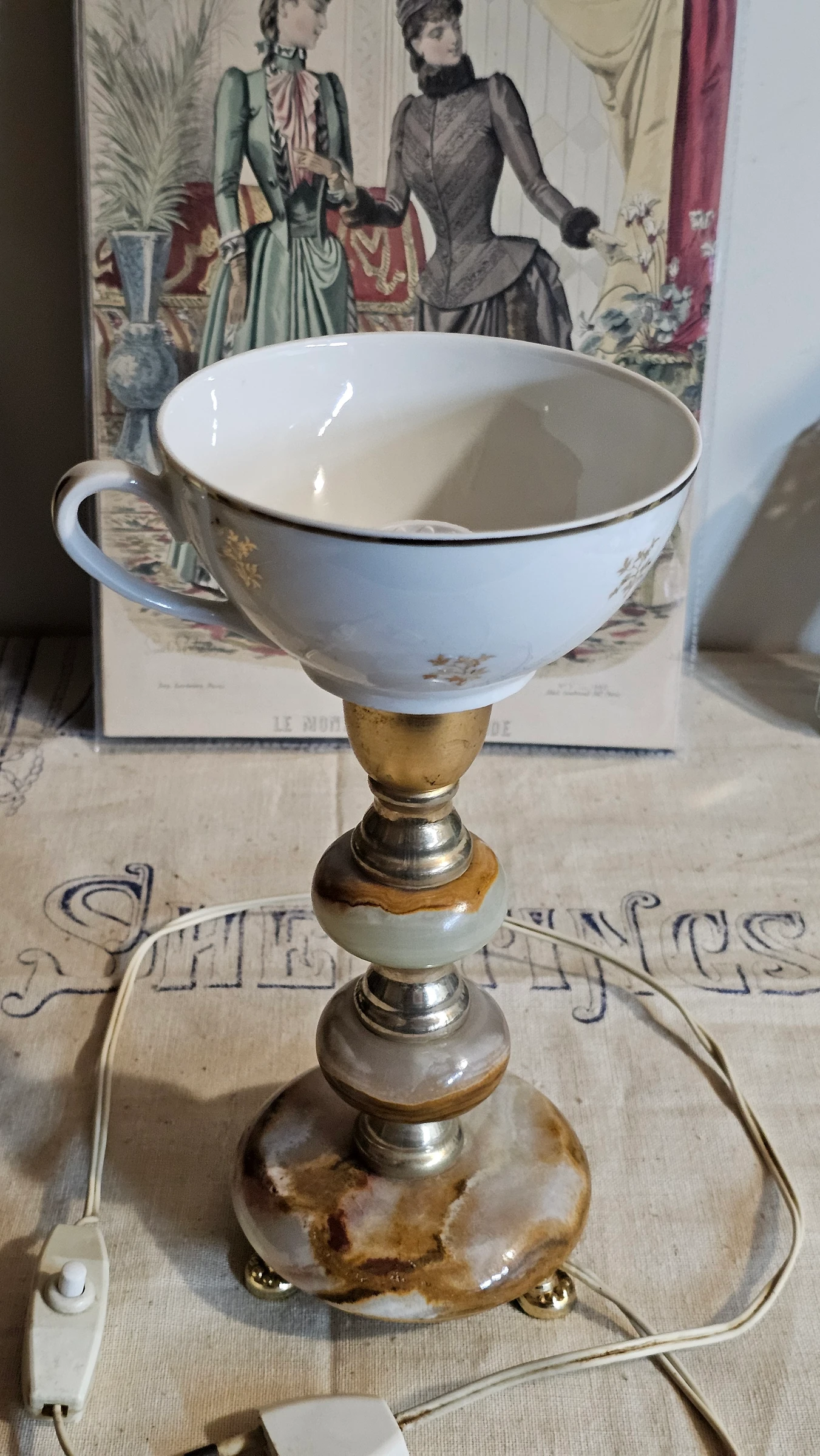 Vintage and unique lamp – photo 7